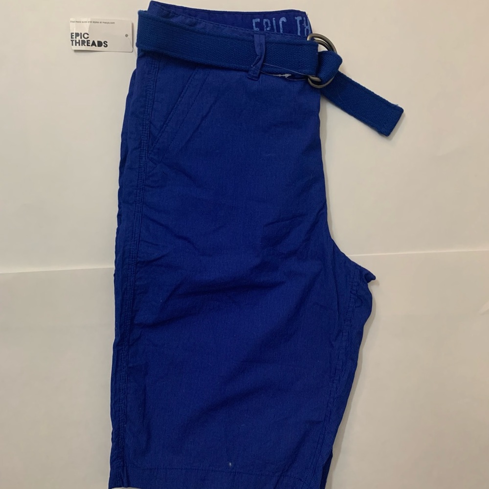 Epic Threads Blue Shorts - Picture 3 of 5